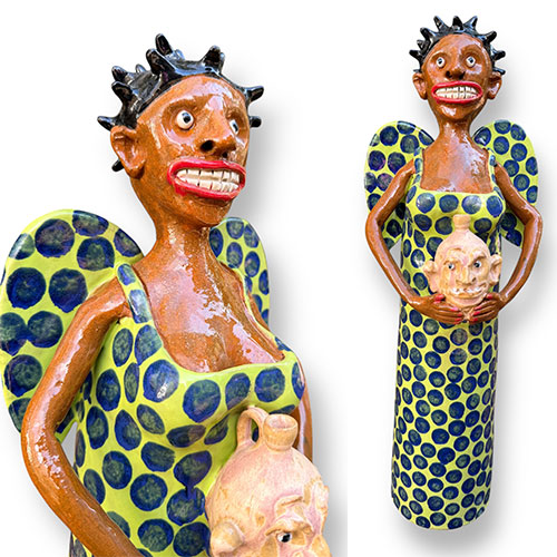 Marvin Bailey 20" Angel w/Face Jug DP5786